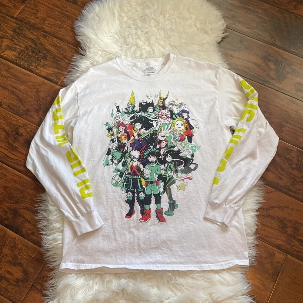 My Hero Academia Group Ultra Plus Long-Sleeve T-Shirt - Picture 2 of 8